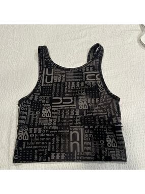 Lululemon print pivot tank top women 2/4